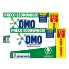 Kit 2 Lava Roupas em Pó Omo Lavagem Perfeita Sanitiza & Higieniza 2,2kg