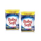 Kit 2 Lava Roupas pó Baby Soft Concentrado 4kg