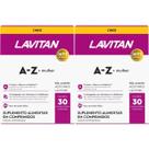 Kit 2 LAVITAN Az Multivitamínico Para Mulher Com 30 Comp