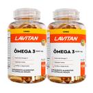 Kit 2 Lavitan Ômega 3 1000mg com 120 Cápsulas Moles
