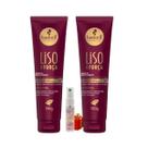 Kit 2 Leave in com Força Haskell Creme De Pentear 150gr + Presente Lourre 15ml