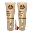 Kit 2 Leave in Haskell Creme De Pentear Cavalo Mandioca 240gr + Presente Lourre 15ml