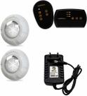 Kit 2 leds 9w luxpool + fonte 2a + controlador luxpool 72w