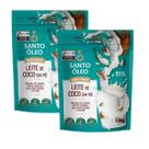 Kit 2 Leite Vegetal de Coco em Pó 200g Santo Óleo Kit 2 Leite Vegetal de Coco em Pó 200g Santo Óleo