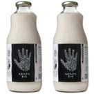 Kit 2 Leite Vegetal Orgânico de Arroz Tradicional 1L Adapa