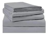 Kit 2 Lençois Avulso King Sem Elastico Para Clinica Hospital Hotel Percal 180 Fios Algodão
