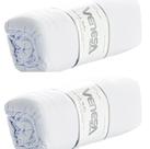 Kit 2 Lençóis de Malha Casal Super King Venesa