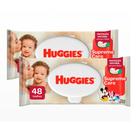 Kit 2 Lenços Huggies Hidratação e Nutrição Contra Assaduras 48 Unidades