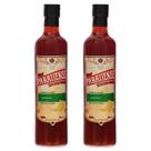 Kit 2 Licores Banana Paratiense 500 ml Creme Sabores Fino Tradicional Coquetéis Exóticos Sobremesa original Nacional