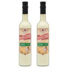 Kit 2 Licores de Abacaxi com Coco Paratiense 500 ml Cachaça Piña Colada Lembrancinha Frutado Presente Presenteável