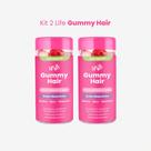 Kit 2 Life Gummy Hair Crescimento Capilar Kit 2 Life Gummy Hair Crescimento Capilar
