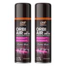 Kit 2 Limpa Ar Condicionado Automotivo Orbi Química Fragrâncias 200ml Kit 2 Limpa Ar Condicionado Automotivo Orbi Química Fragrâncias 200ml