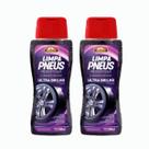 Kit 2 Limpa Pneus Classic Micro Partículas Pretinho Proauto