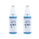 Kit 2 Limpa Telas Led Oled Plasma Lcd Ipad Tvs Monitores Cel