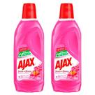 Kit 2 Limpador Ajax Festa Das Flores Bouquet De Flores 500ml Kit 2 Limpador Ajax Festa Das Flores Bouquet De Flores 500ml