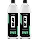 KIT 2 Limpador De Pneus Borrachas Plástico Delet 1,5l Vonixx