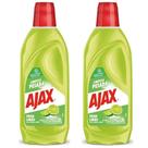 Kit 2 Limpador Diluível Ajax Fresh Limão Limpeza Pesada 500ml