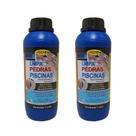 Kit 2 limpador pedras piscina azulejo marmore granito allchem 1l Kit 2 limpador pedras piscina azulejo marmore granito allchem 1l