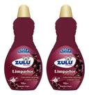 Kit 2 Limpador Perfumado Zulu Perfumes Orquídea Negra 500 ml (02 unidades)