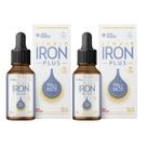 Kit 2 Liquid Iron PLUS Baby Kids Ferro Multivitamínico TrueSource 30ml