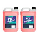 Kit 2 Líquidos Para Máquina de Fumaça 5 Litros Fluido De Morango Luminos Para Festas E Eventos