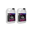 Kit 2 Líquidos Para Máquina de Fumaça Fluido 5 Litros Linha Professional Neutro da Névoa