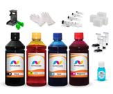 Kit 2 Litros De Tinta Compatível Para HP D2430 21 e 22