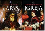 KIT 2 LIVROS A História Secreta dos Papas + A História Secreta da Igreja -