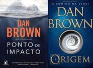 KIT 2 LIVROS DAN BROWN Ponto de Impacto + ORIGEM KIT 2 LIVROS DAN BROWN Ponto de Impacto + ORIGEM