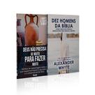 Kit 2 Livros Deus Não Precisa de Muito Para Fazer Muito + Dez Homens da Bíblia Homens de Fé