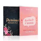 Kit 2 Livros - Intimidade com o Pai Devocional Descobrindo o Real Floral + Devocional Revelando o Secreto