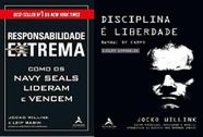 KIT 2 LIVROS JOCKO WILLINK Disciplina É Liberdade + Responsabilidade extrema