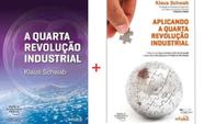 Kit 2 Livros Klaus Schwab - A Quarta Revolução Industrial + Aplicando A Quarta Revolução Industrial