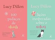 KIT 2 LIVROS LUCY DILON 100 pedaços de mim + Lições inesperadas sobre o amor