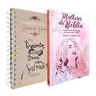 Kit 2 Livros Mulheres da Bíblia + Diário de Oração Amando a Deus Lettering
