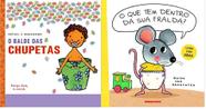 kit 2 livros O BALDE DE CHUPETAS + O que tem dentro da sua fralda