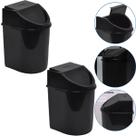 Kit 2 Lixeira Basculante Multiuso Com Tampa 12 L Eco Nature Jaguar Kit 2 Lixeira Basculante Multiuso Com Tampa 12 L Eco Nature Jaguar