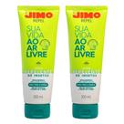 Kit 2 Loção Repelente De Insetos Hipoalergênico Corporal Jimo 100ml Criança Adulto Proteção Contra Dengue Zika Chikungunya Moscas Mosquitos Butuca