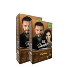Kit 2 Loção Restauradora Palmindaya Plus 160ml Escurece Cabelos Brancos