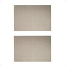 Kit 2 Lugar Americano Prático Resistente em Frame 45x30 Nude Kit 2 Lugar Americano Prático Resistente em Frame 45x30 Nude