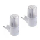 Kit 2 Luminária Abajur Tomada Luz Noturna Bebê Escada Bivolt