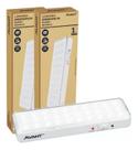 Kit 2 Luminária De Emergência 1w 6000k IP20 127/240v Avant