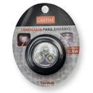 Kit 2 Luminária de Led Plástico Armário Guarda Roupas Pilha