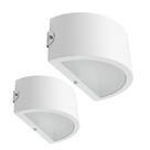 Kit 2 Luminaria LED Sobrepor Redonda 24W 4000K Bivolt