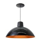 Kit 2 Luminária Pendente Chinesa 33cm Interior Laranja Com Fiação 110/220v