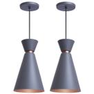 Kit 2 Luminária Pendente Pequim 30 Cm Balcão Bancada Cozinha Kit 2 Luminária Pendente Pequim 30 Cm Balcão Bancada Cozinha