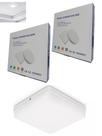 Kit 2 Luminária Plafon Led Borda Infinita 50W Sobrepor Quadra Bivolt Frio 6500k 30cmx30cm Ilumimax Kit 2 Luminária Plafon Led Borda Infinita 50W Sobrepor Quadra Bivolt Frio 6500k 30cmx30cm Ilumimax