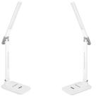 Kit 2 luminaria recarregavel led lrv839 vonder
