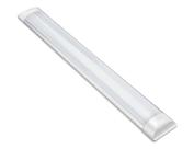 Kit 2 Luminária Sobrepor LED 20w 60cm Tubular Slim Branco Frio
