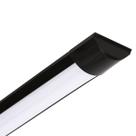 Kit 2 Luminária Sobrepor Line LED 18W Preto
